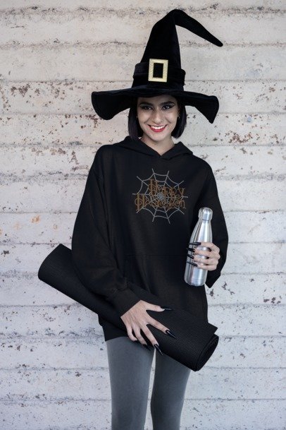 Happy Halloween Rhinestone Apparel
