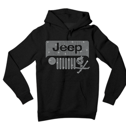 Jeep & Ninja fans Rhinestone Apparel