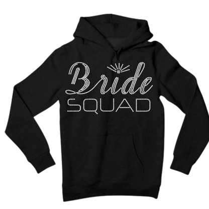 Bride SQUAD - Bride Rhinestone Apparel