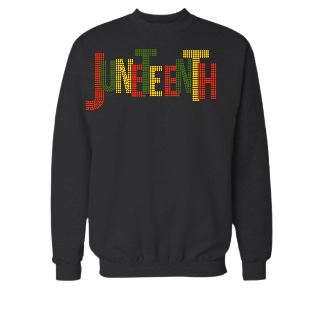 JuneTeenth Rhinestone Apparel