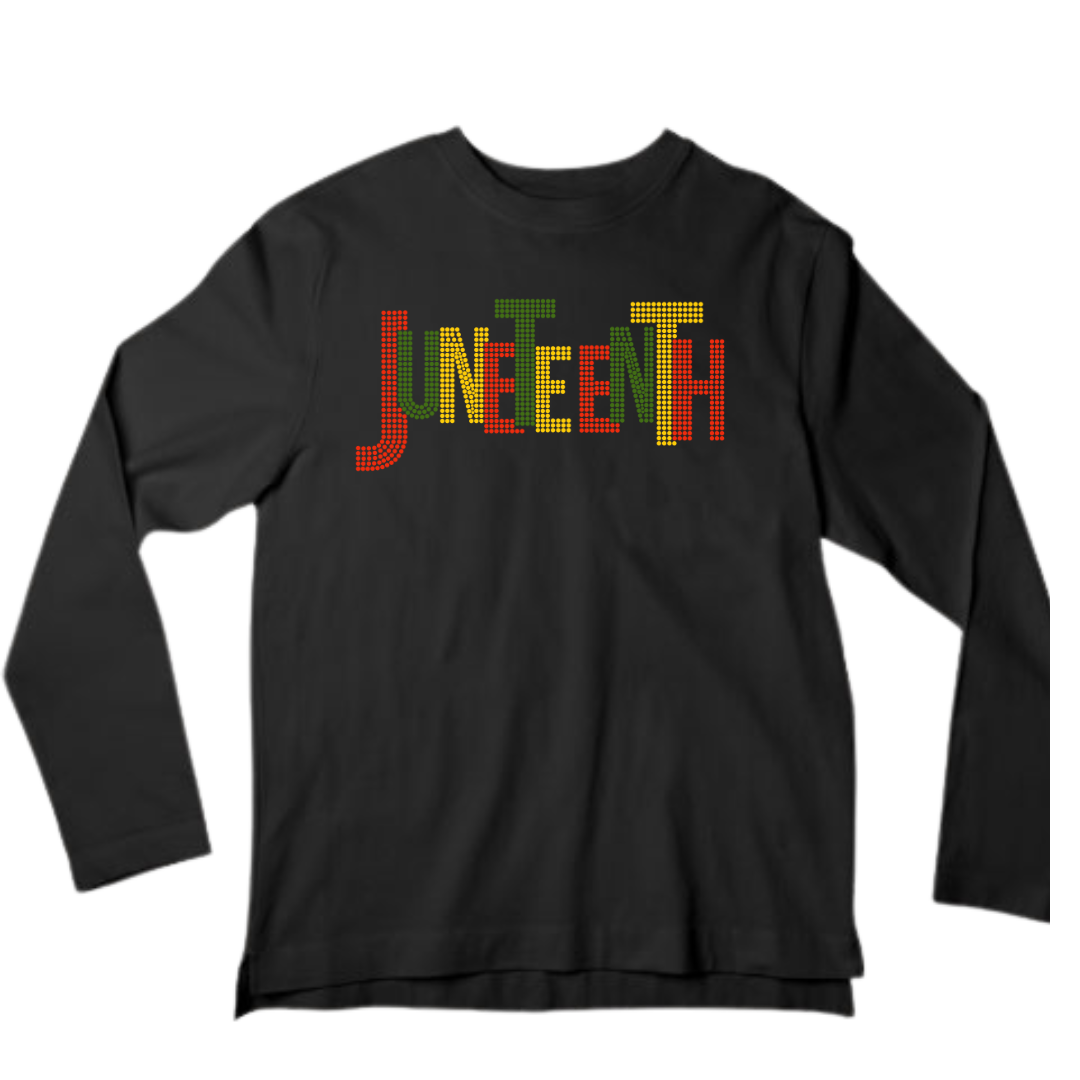 JuneTeenth Rhinestone Apparel