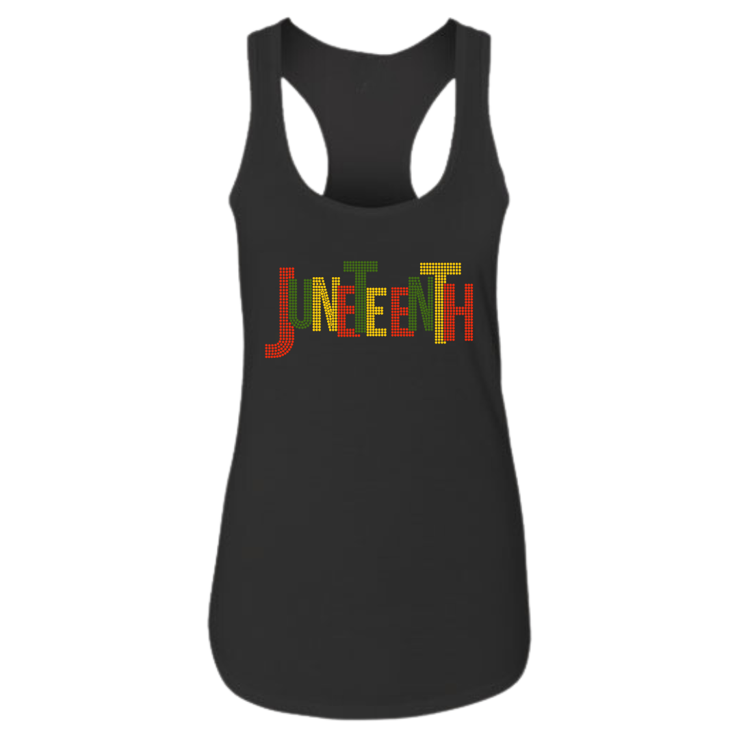 JuneTeenth Rhinestone Apparel