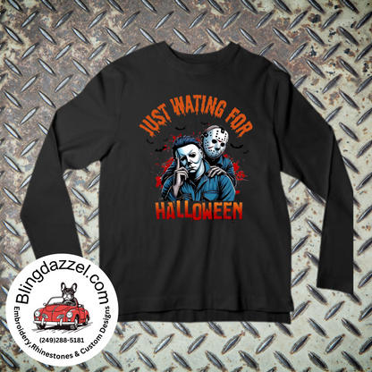 Just Waiting for HALLOWEEN - Jason and Michael Myers Apparel