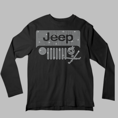 Jeep & Ninja fans Rhinestone Apparel