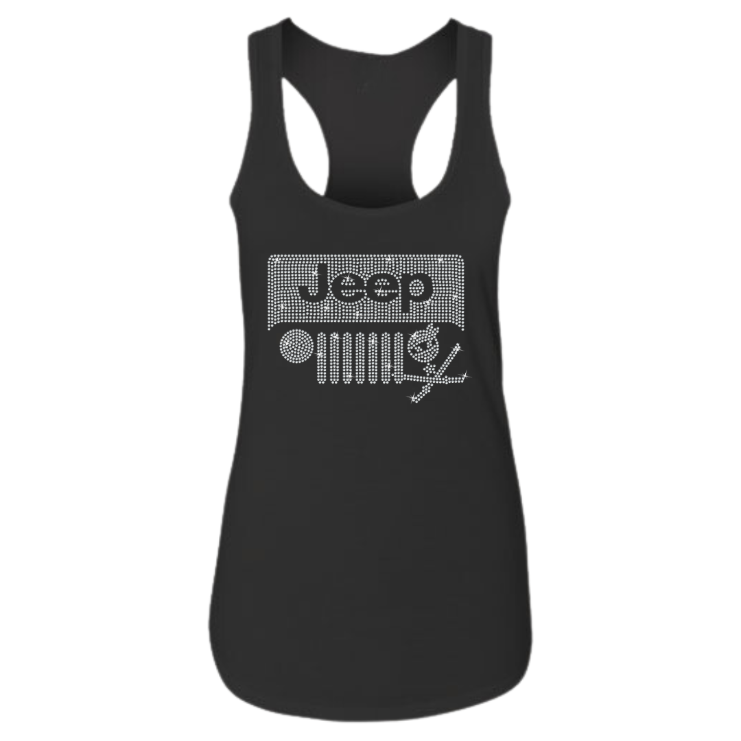 Jeep & Ninja fans Rhinestone Apparel