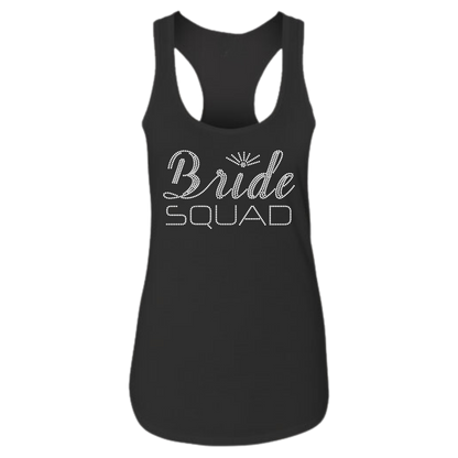 Bride SQUAD - Bride Rhinestone Apparel