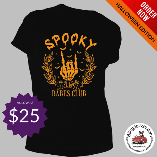 Spooky Babes Club T-shirt