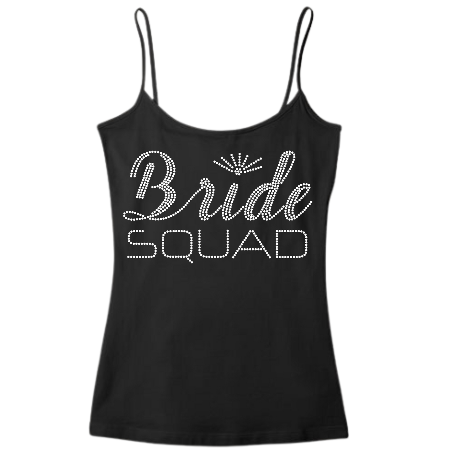 Bride SQUAD - Bride Rhinestone Apparel