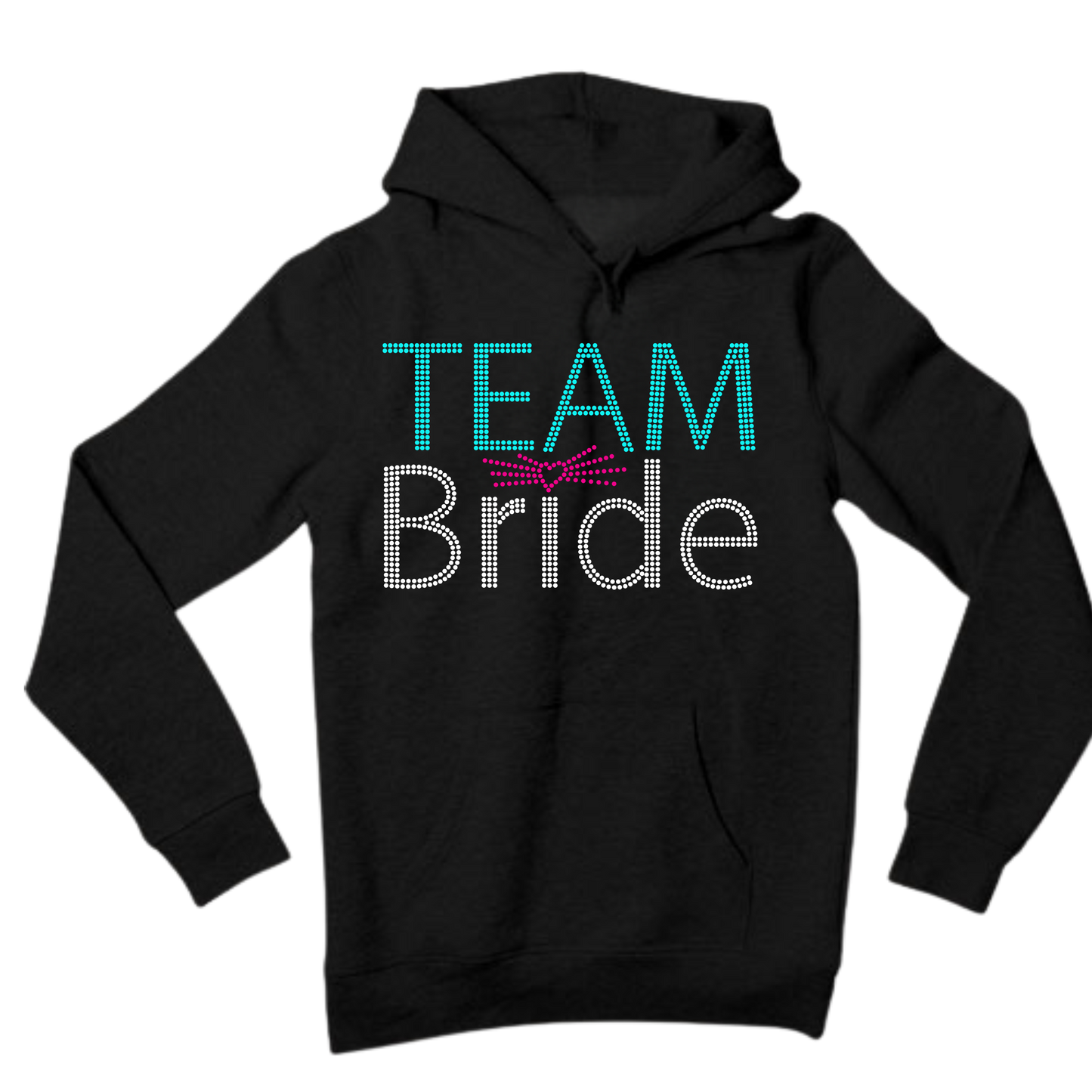 Team Bride Rhinestone Apparel