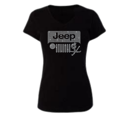 Jeep & Ninja fans Rhinestone Apparel