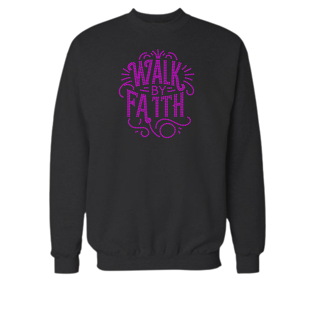 Walk by Faith Rhinestone Apparel