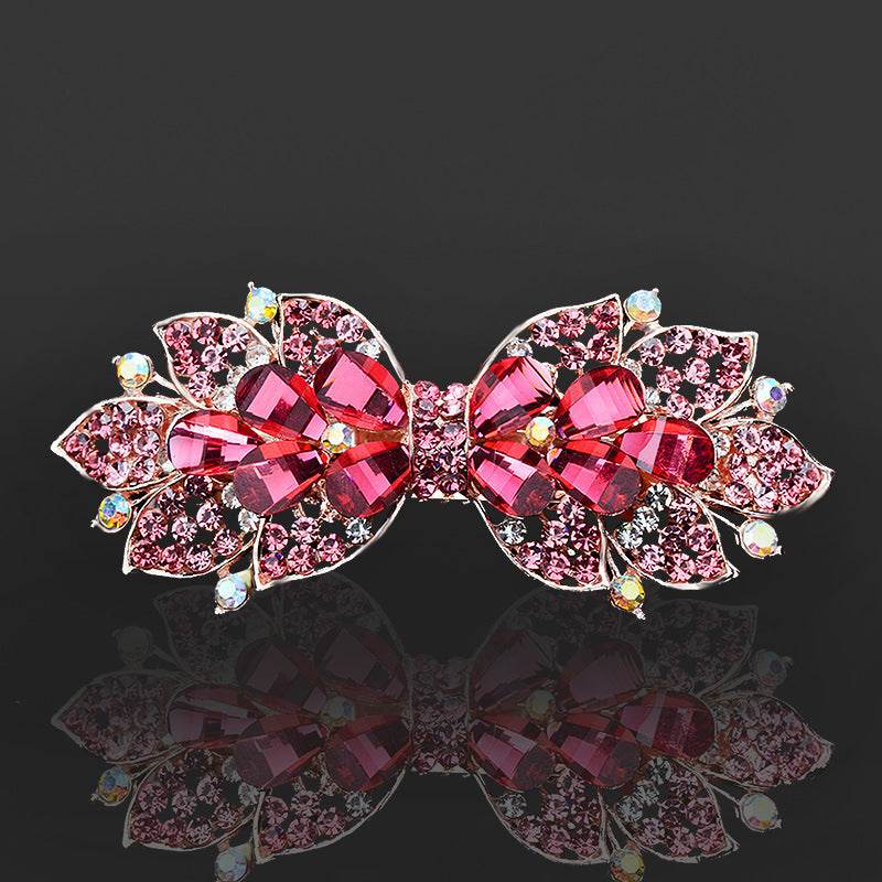 Rhinestone bow hair clip Accessories