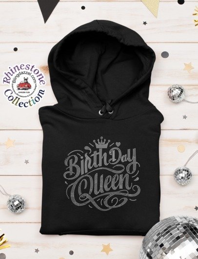 Birthday Queen Rhinestone Apparel