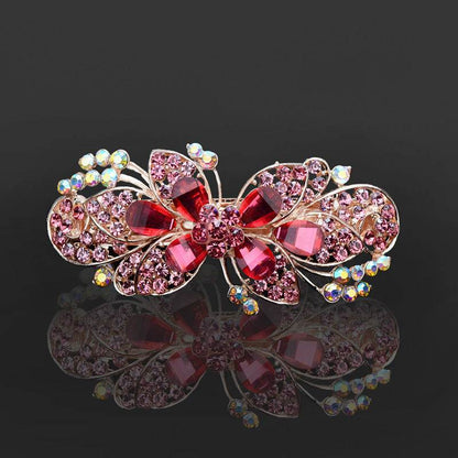 Rhinestone bow hair clip Accessories