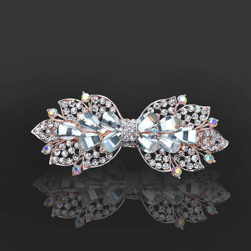 Rhinestone bow hair clip Accessories