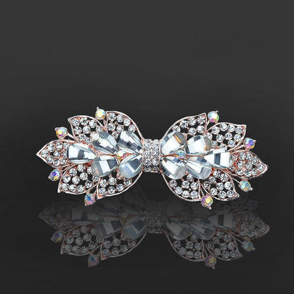 Rhinestone bow hair clip Accessories