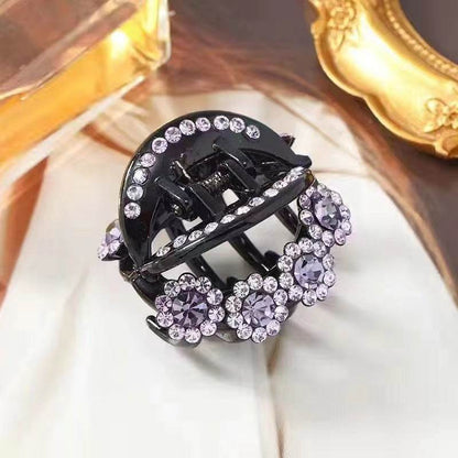 Rhinestone Barrettes High-end Flower Hair Clip