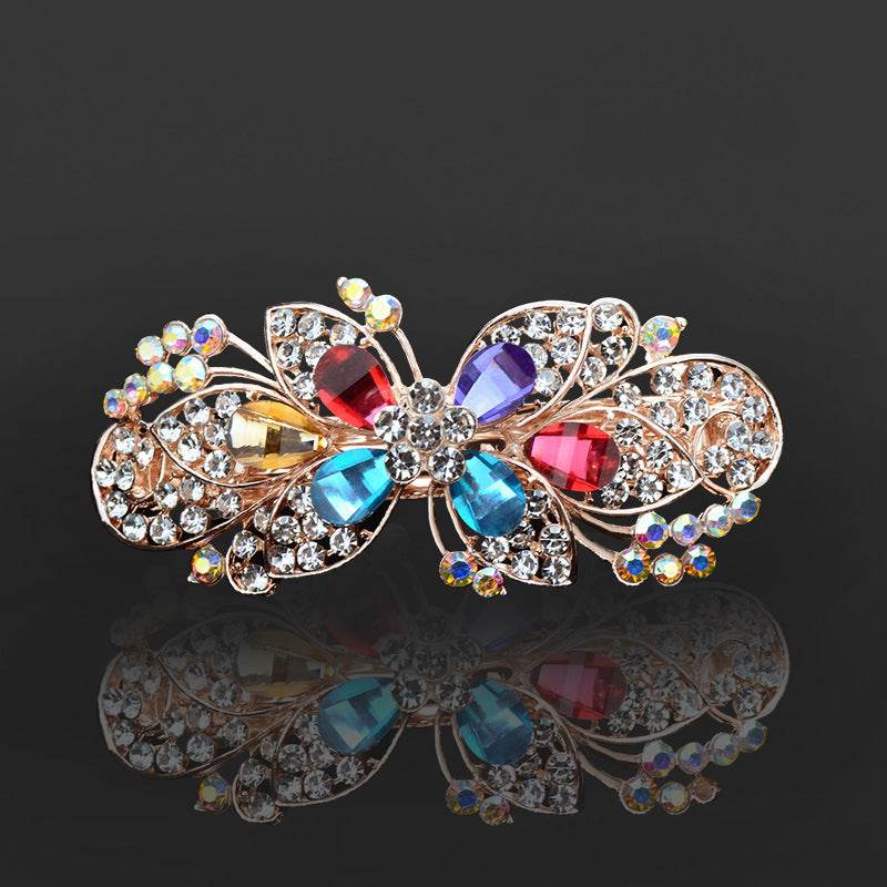 Rhinestone bow hair clip Accessories