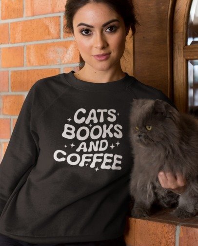 Cats Books & Coffee - Graphic Design