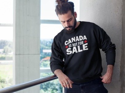 Canada NOT for Sale Graphic Design