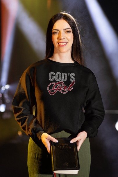 God’s Girl Rhinestone Apparel
