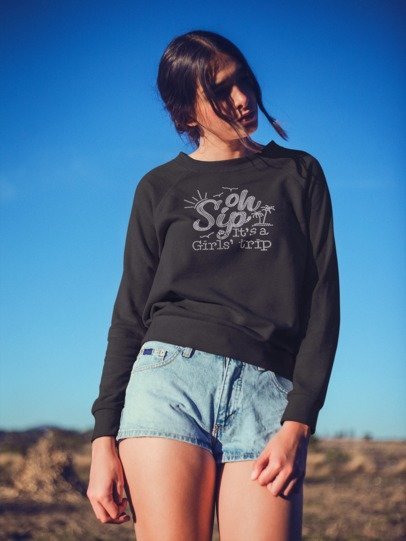 Oh Sip! Girl’s Trip Rhinestone Apparel