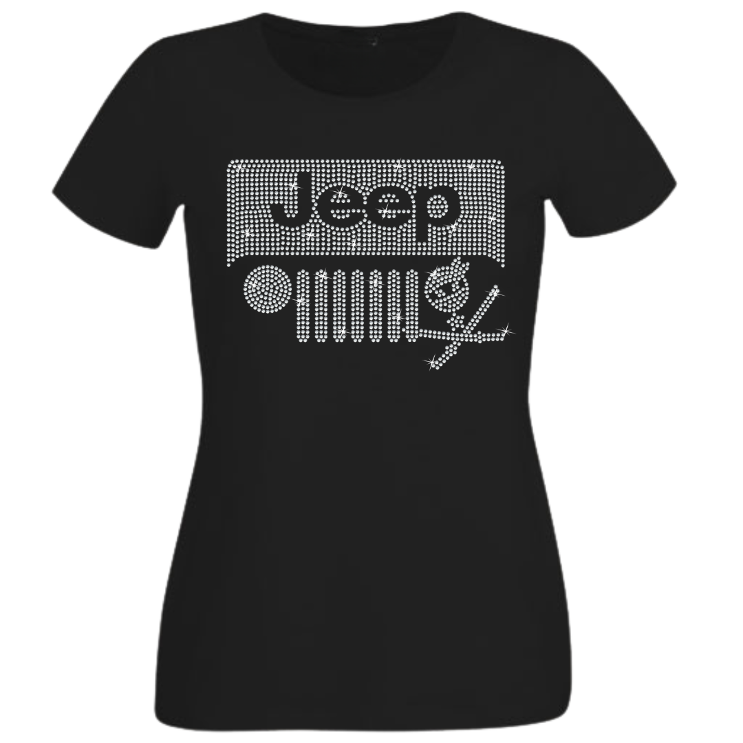 Jeep & Ninja fans Rhinestone Apparel