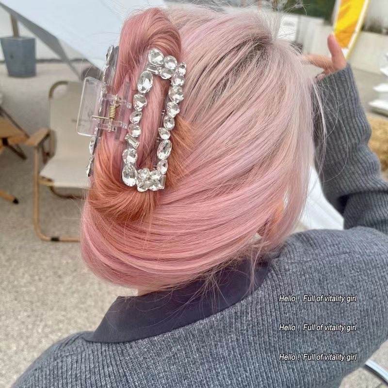 Elegant Rhinestone Hair Clip Crystal Barrette
