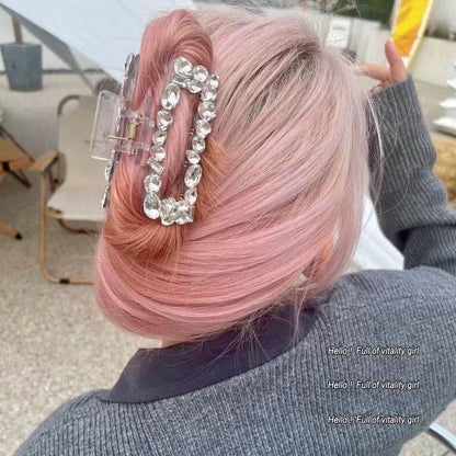 Elegant Rhinestone Hair Clip Crystal Barrette