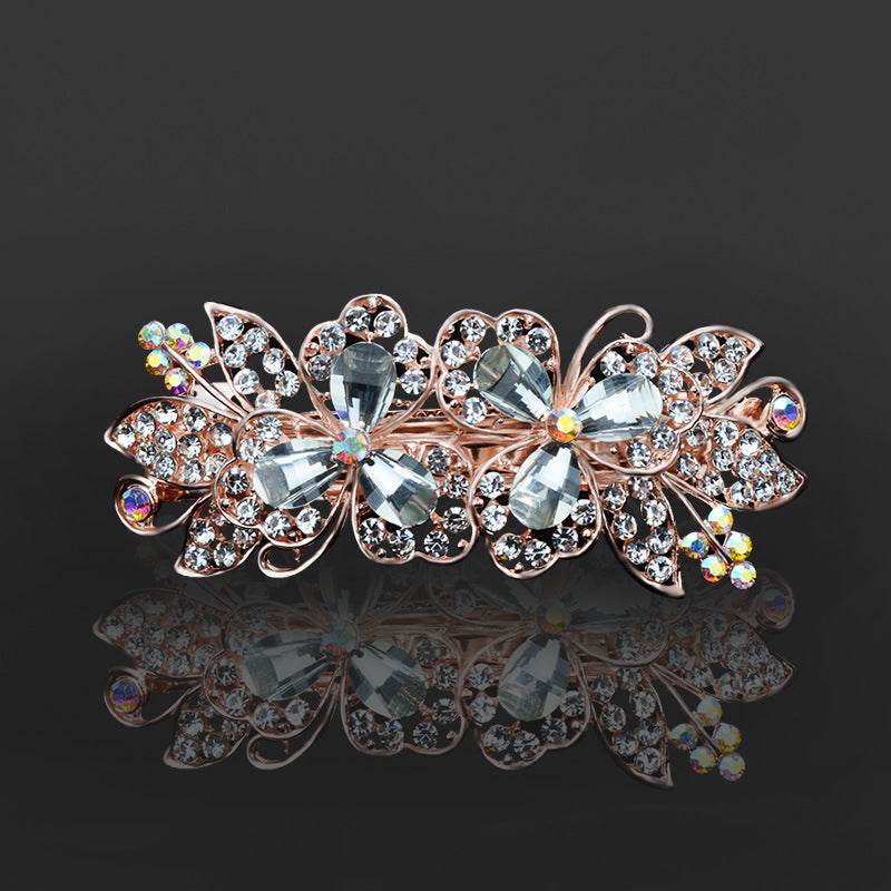 Rhinestone bow hair clip Accessories