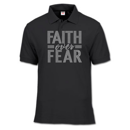 Faith Over Fear Rhinestone Apparel