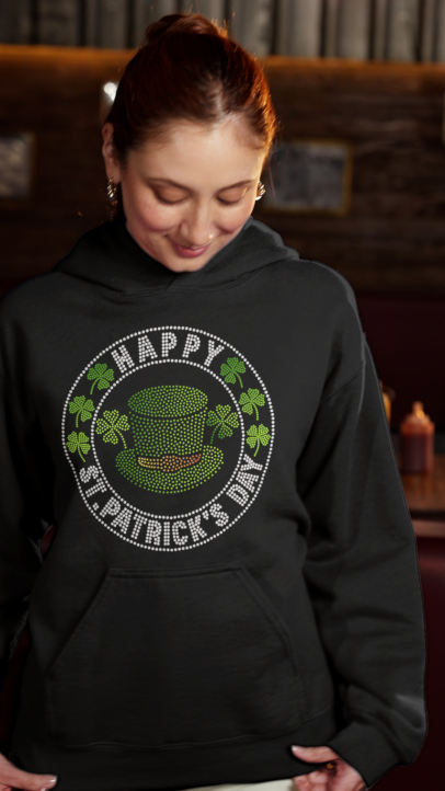 St. Patrick's Day Rhinestone Apparel