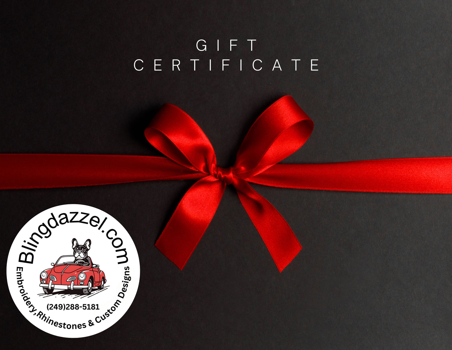 Blingdazzel.com Gift Certificates