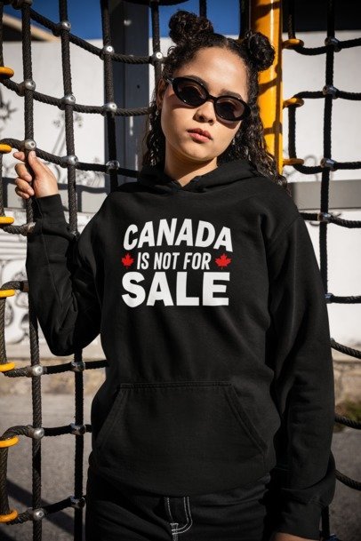 Canada NOT for Sale Graphic Design