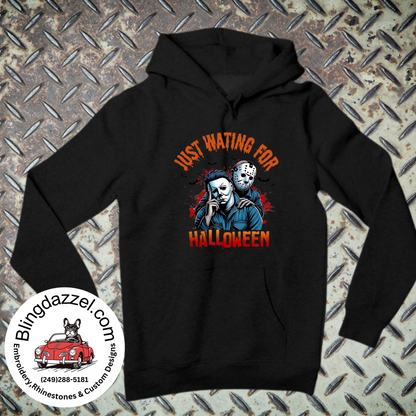 Just Waiting for HALLOWEEN - Jason and Michael Myers Apparel