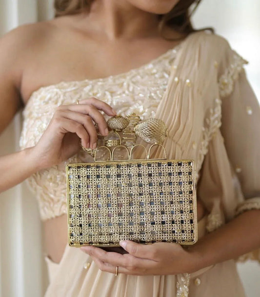 The MERAKI Gold Clutch