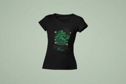 St. Patrick’s Day Raccoon - Graphic Design