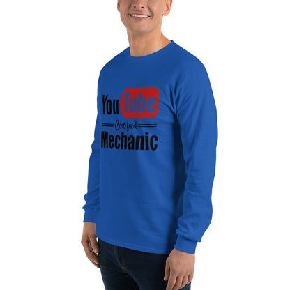 You TUBE Mechanic - Men’s Long Sleeve Shirt