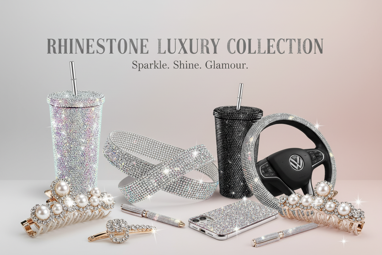 Rhinestone Accessories Collection Banner