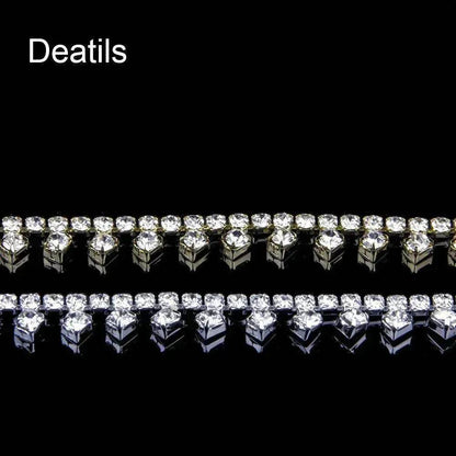 Rhinestone Claw Simple Fashion Item Choker Temperament Clavicle Chain Necklace  for Women Bridal  Wedding Necklace