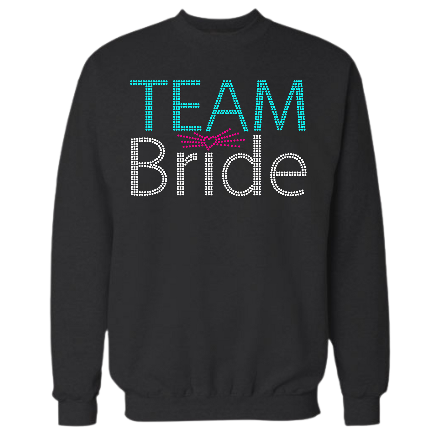 Team Bride Rhinestone Apparel