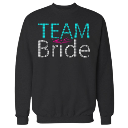 Team Bride Rhinestone Apparel