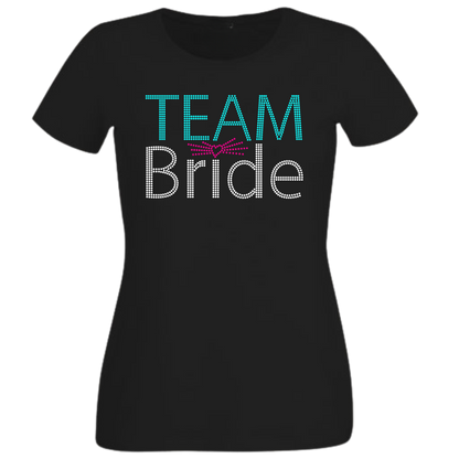 Team Bride Rhinestone Apparel