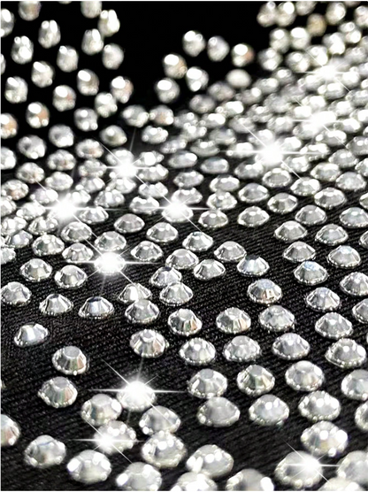 Bowtie Truck Style Rhinestone Shirt – Bling Sparkle Tee for Truck Lovers | Blingdazzel