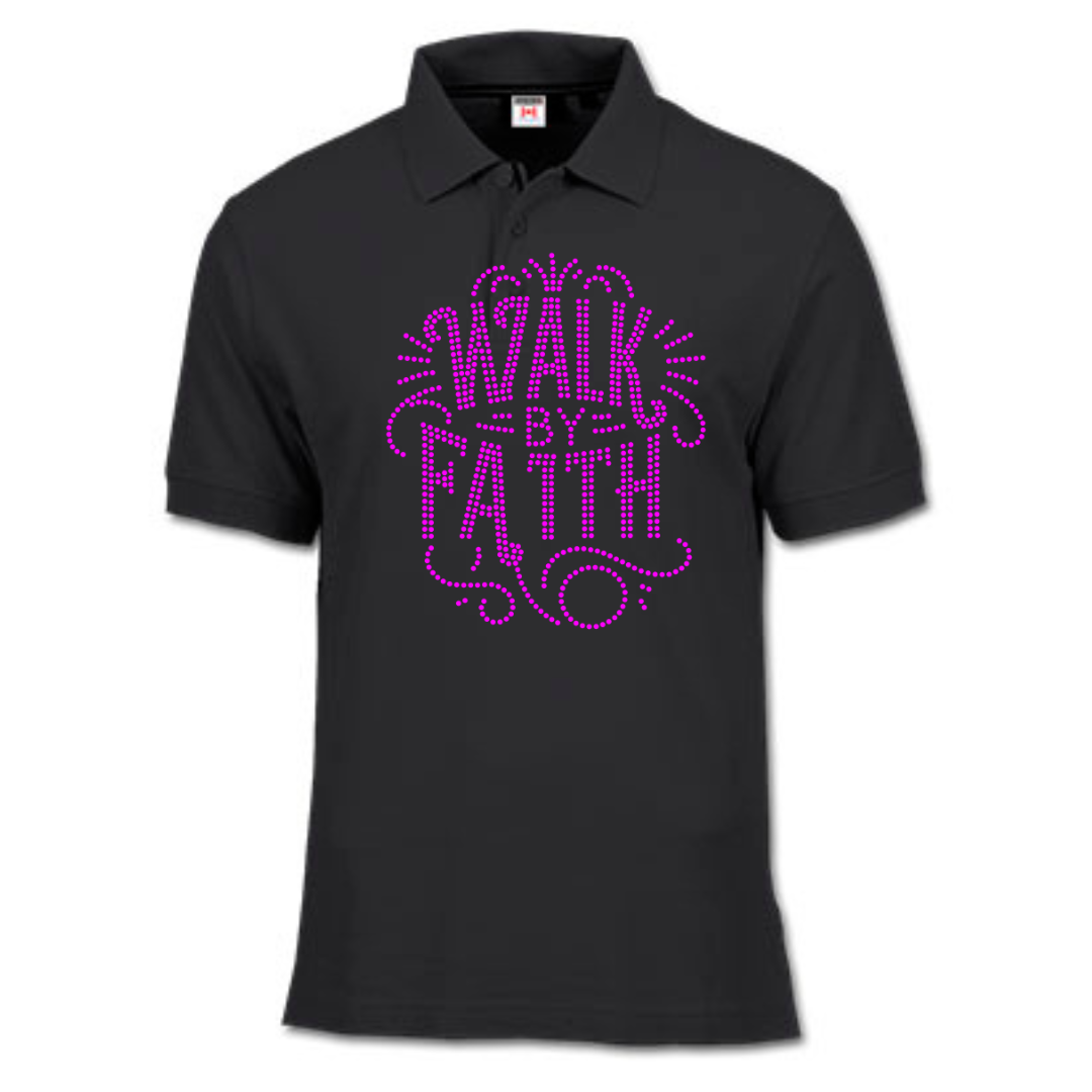 Walk by Faith Rhinestone Apparel