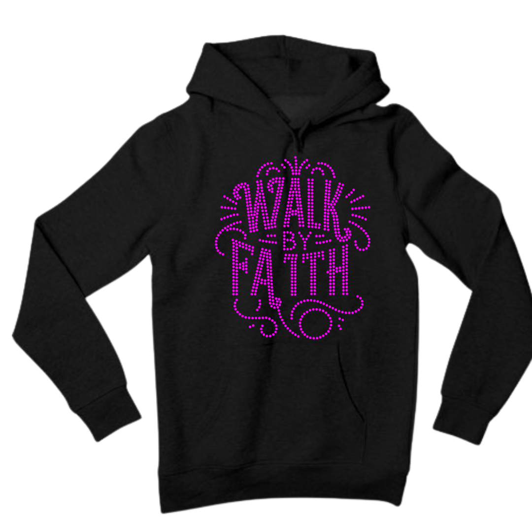 Walk by Faith Rhinestone Apparel