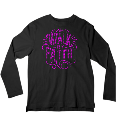 Walk by Faith Rhinestone Apparel