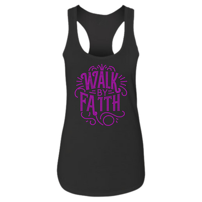 Walk by Faith Rhinestone Apparel