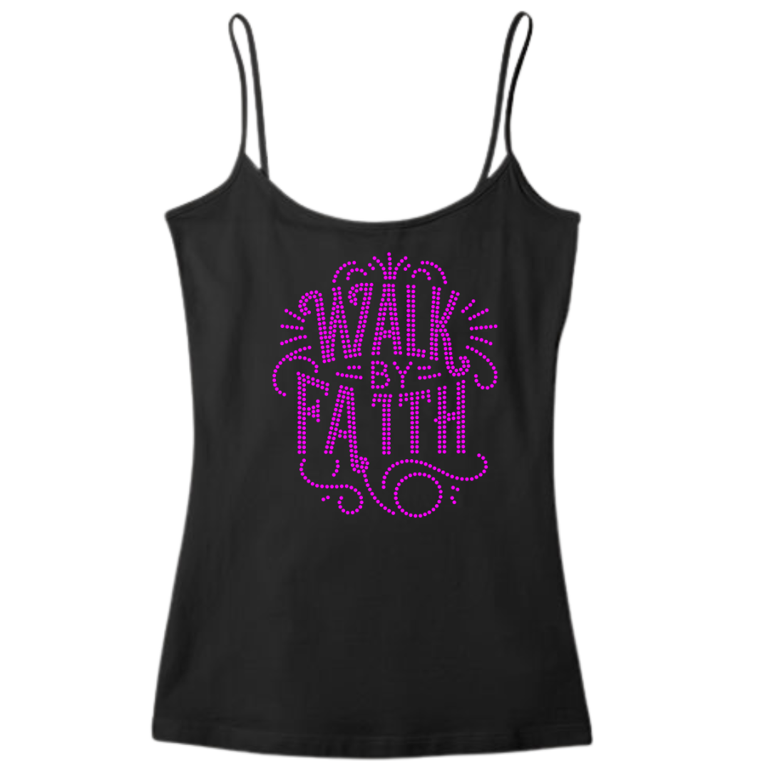 Walk by Faith Rhinestone Apparel